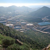 Southwestern view - Cartagena is an industrial and oil town